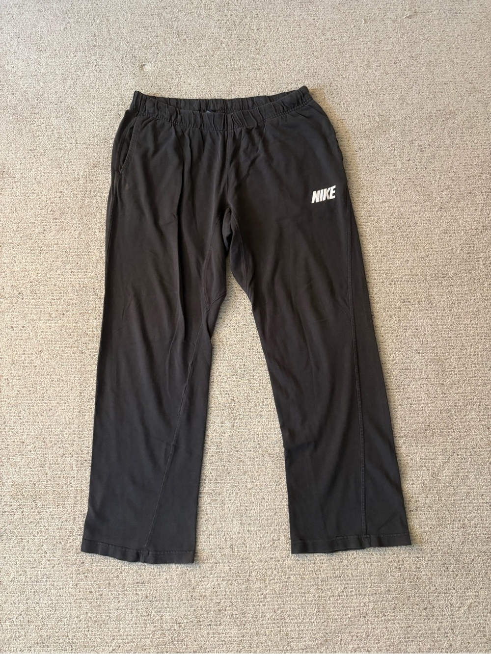 Nike Gray Joggers with Logo